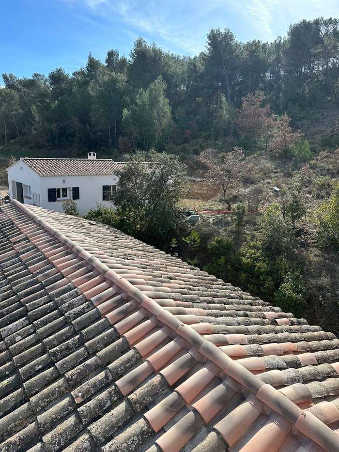 Réfection toiture tuiles Provence CPMC